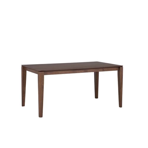 Table De Repas Lottie Imitation Bois Bois Foncé