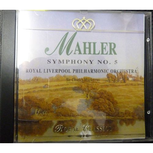 Symphonie N° 5 En Ut Dièse Mineur Avec Le Célèbre Adagietto Par Le Royal Liverpool Philharmonic Orchestra Dir Sir Charles Mackerras