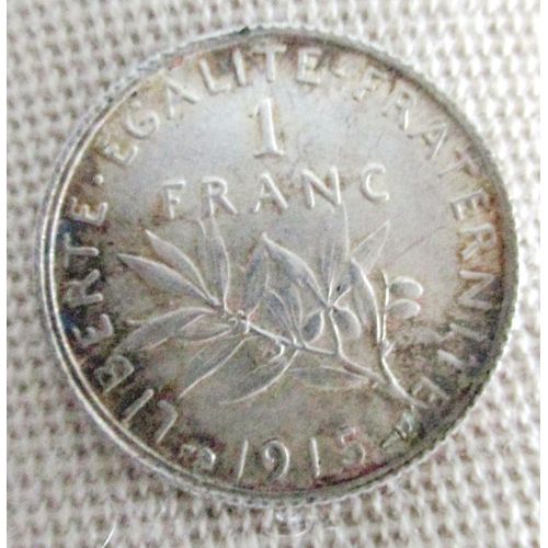 Piece De Monnaie 1 Fr 1915