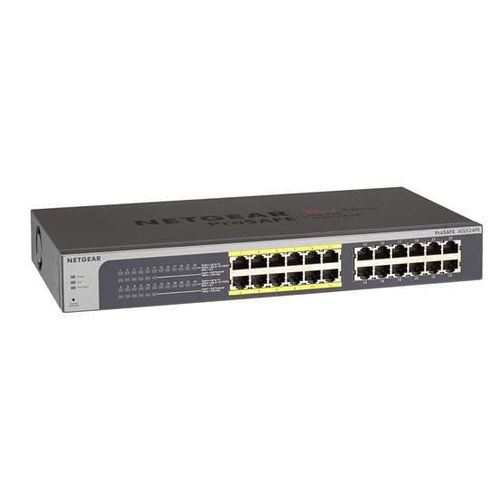 NETGEAR GS324v2 - Commutateur - non géré - 24 x 10/100/1000 - fixation murale, de bureau, Montable sur rack