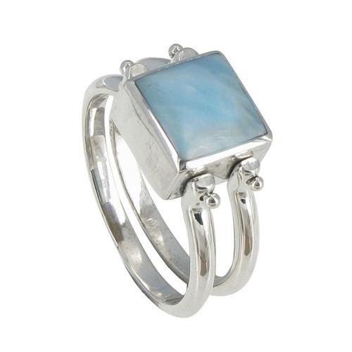 Les Poulettes Bijoux Bague Double Anneaux Argent R versible