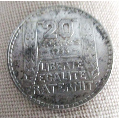 Pièce De Monnaie 20 Francs 1933