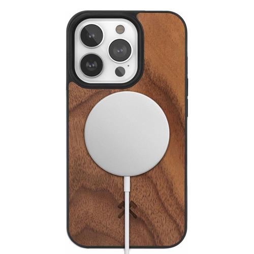 Woodcessories Coque Bumper Magsafe Iphone 14 Pro Max Walnut