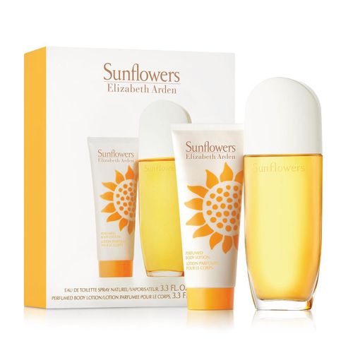 Elizabeth Arden Sunflowers Eau De Toilette 100ml Vaporizador + Body Milk 100ml 
