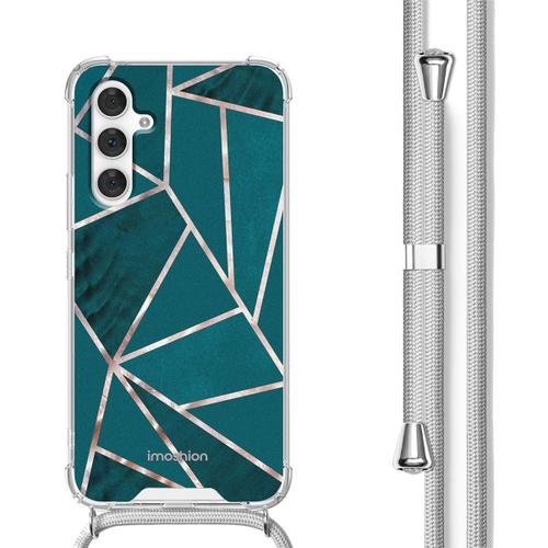 Imoshion Coque Design Avec Cordon Samsung Galaxy A54 (5g) Petrol Green Graphic