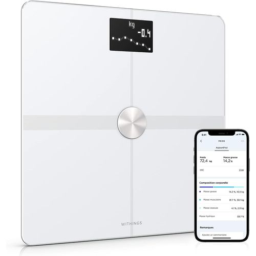 Pèse Personne Reconditionné Wifi Body+ Blanc 