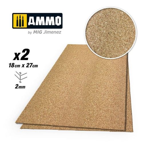 Create Cork Fine Grain (2mm) 2 Pièces-Mig Jimenez