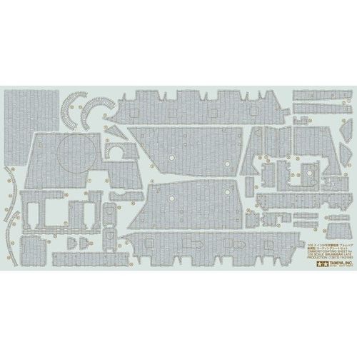 Stickers Zimmerit Brummbär Tamiya 1/35 Eme-Tamiya