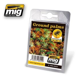 Plantes Découpées Au Laser Mig Jimenez A.Mig-8454 Ground Palms-Mig Jimenez