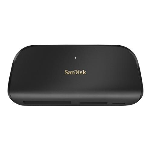SanDisk ImageMate PRO - Lecteur de carte (SD, CF, microSD, SDHC, microSDHC, SDXC, microSDXC, SDHC UHS-I, SDXC UHS-I, SDHC UHS-II, SDXC UHS-II) - USB 3.0/USB-C