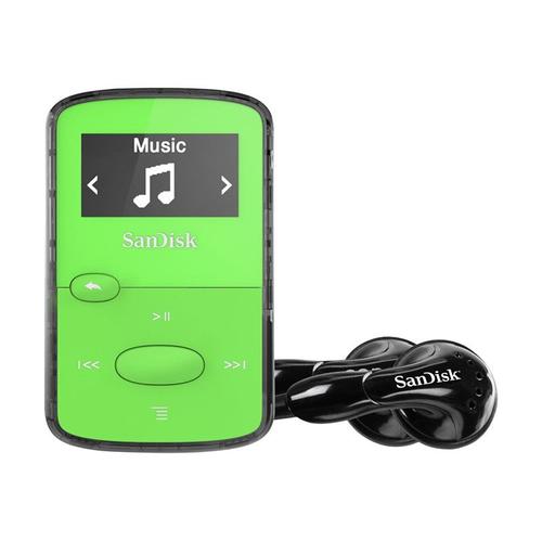 SanDisk Clip Jam - Lecteur numérique - 8 Go - vert