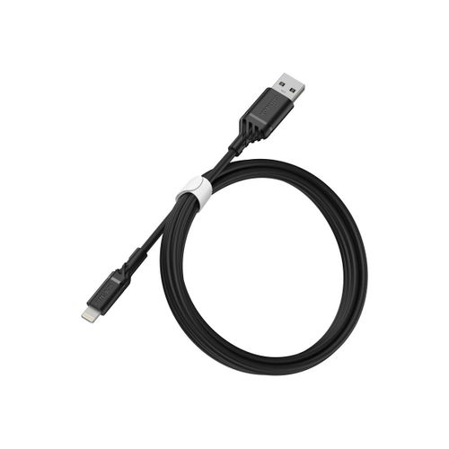 OtterBox Standard - Câble Lightning - Lightning mâle pour USB mâle - 1 m - noir