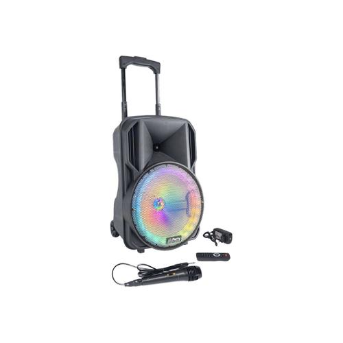 Party Light & Sound PARTY-10RGB - Enceinte sans fil Bluetooth - Noir