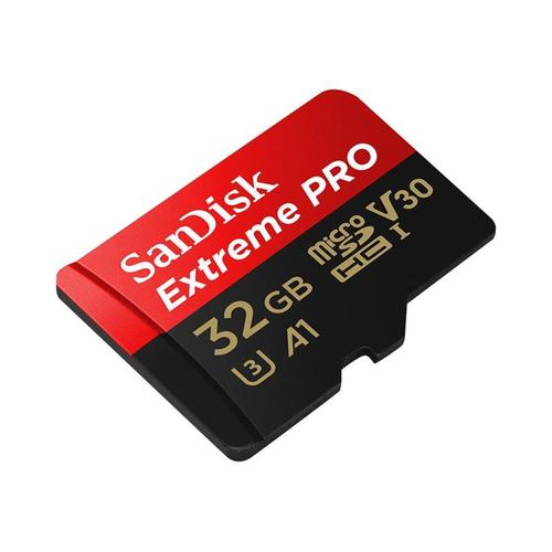 Carte Mémoire Micro SDXC Sandisk Extreme Pro, 128 Go, Classe 10 +  Adaptateur SD - Carte mémoire - Top Achat