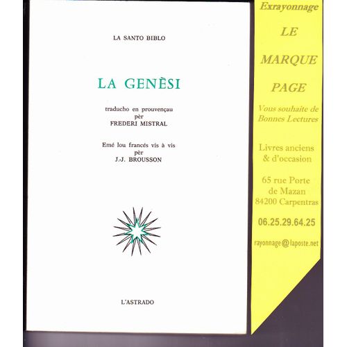 La Genesi --- La Santo Biblo