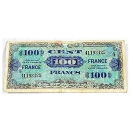 Billet De 100 Francs Serie De 1944