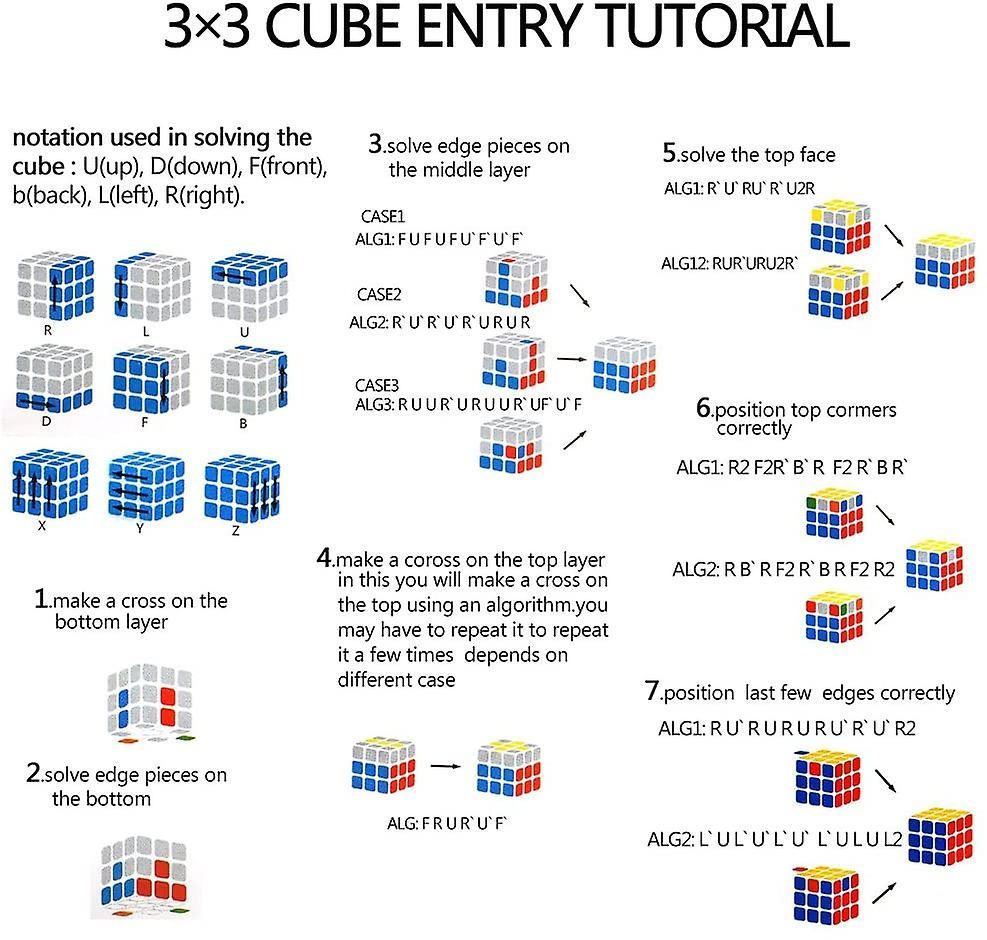 Magic Cube : Puzzle Speedcube 3x3 Pour La Concentration - 3