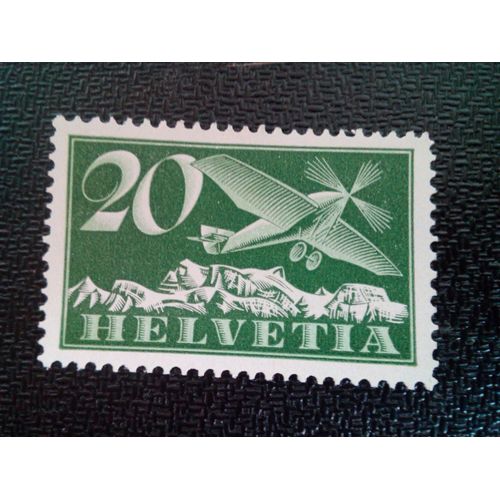 Timbre Suisse Yt Pa 4 Poste Aérienne 1925 ( 71104 )