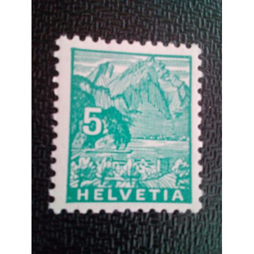 Timbre Suisse Yt 272 Mont Pilatus Vu De Stansstad 1934 ( 71104 )