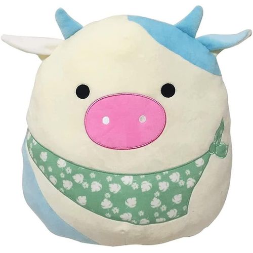 Oreiller En Peluche Mignon Vache Noire 8"" - Kawaii Plushies