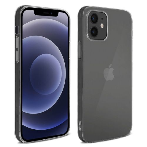 Coque Iphone 12 Mini Silicone Gel Souple Antichoc Ultra-Fine 2mm Transparent