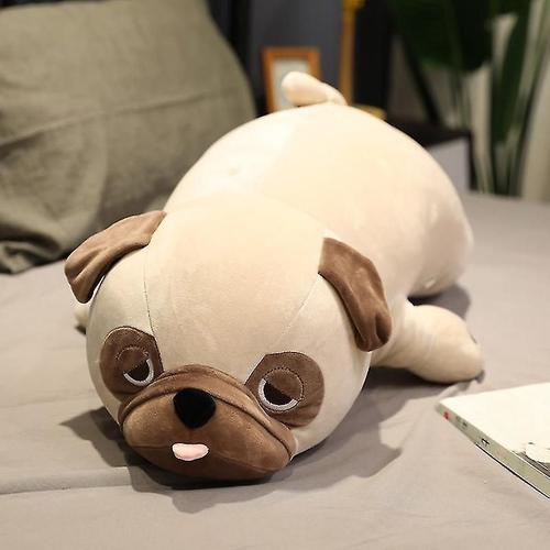 Nouveau Mignon Animal Kawaii Carlin Chien En Peluche Oreiller De Sommeil-Grande Taille (55-90 Cm) Pour Les Enfants