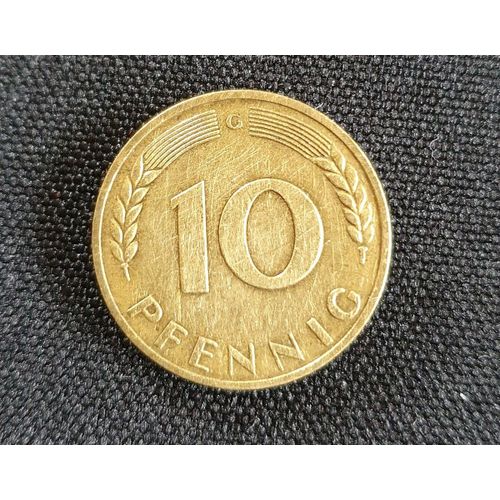 Pièce 10 Pfennig Allemagne 1950