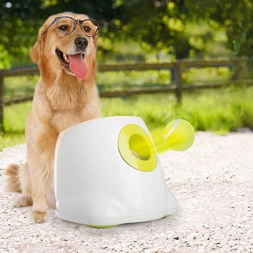 Lanceur De Balle Automatique Interactif Pour Chiens - Machine À Lancer Des Balles De Tennis Pour Chiens