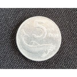 5 Lires Italie 1954