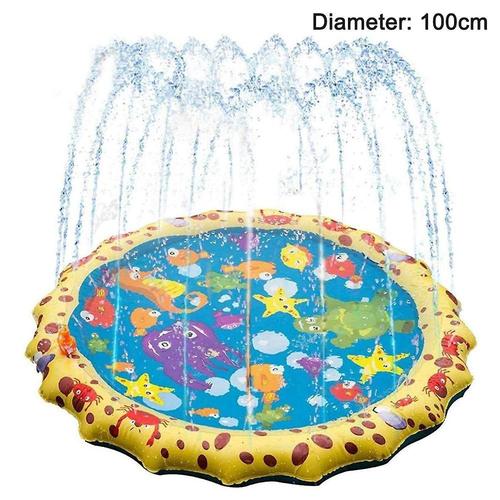 Tapis D'arrosage Extérieur : Tapis De Jeu Sprinkle And Splash De 39"" Pour Les Plaisirs D'été