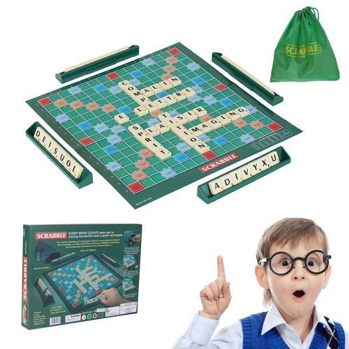 Scrabble Deluxe Edition - Jeu De Société De Mots Original