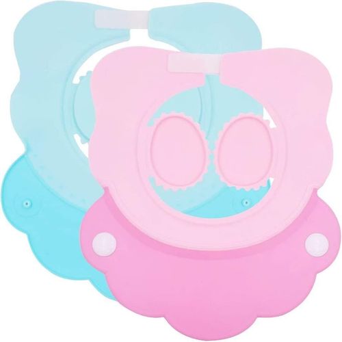 Bonnet De Douche Réglable, Visière De Bain Pour Bébé Pour Enfants Et Adultes, Aide Au Lavage Des Cheveux 