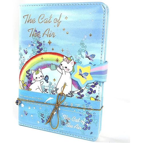 Carnet De Croquis Japonais À Motif D'air De Chat De Dessin Animé Mignon