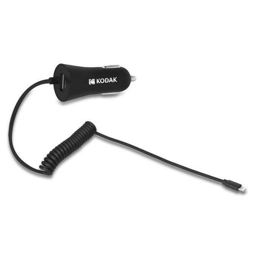 Chargeur Allume-Cigare Rapide Usb + Cable Lightning Kodak