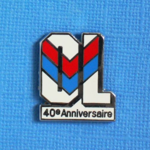 1 Pin S Logo O L Olympique Lyonnais 40eme Anniversaire Rakuten