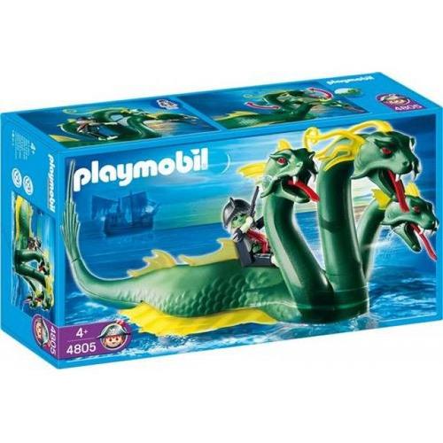 Playmobil Pirates 4805 - Serpent De Mer À Trois Têtes Et Pirate Fantôme