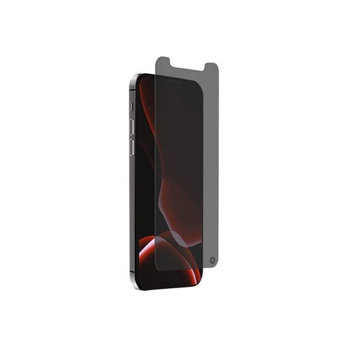 Force Glass - Protection D'écran Pour Téléphone Portable - 2.5d - Verre - Fumé - Pour Apple Iphone 12 Mini