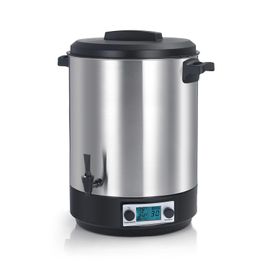 robby - stérilisateur de bocaux électrique cuve inox avec ecran