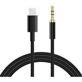 Pour APPLE iPhone 6 Plus : Cable Audio Double Prise Jack 3,5 Mm Femelle