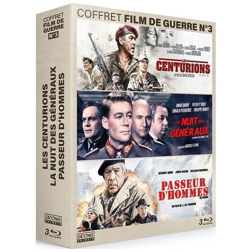 Les Centurions + La Nuit Généraux + Passeur D'hommes - Pack - Blu-Ray