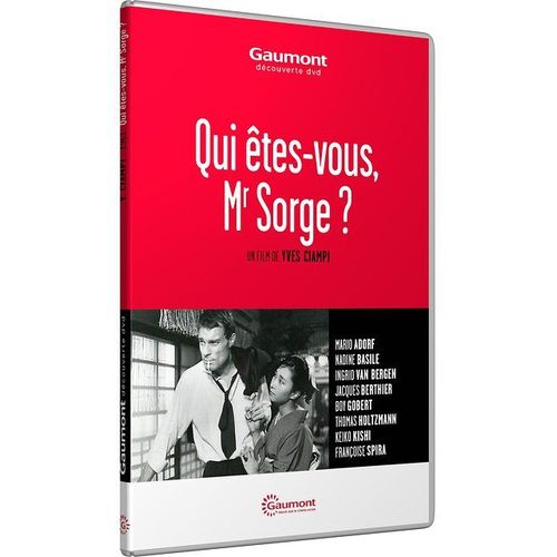 Qui Êtes-Vous, Mr Sorge ?