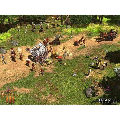 Microsoft Age Of Empires Iii - Ensemble Complet - Pc - Cd-Rom (Boîtier-Dvd) - Win - Allemand