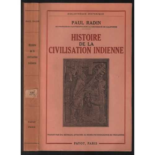 Histoire De La Civilisation Indienne
