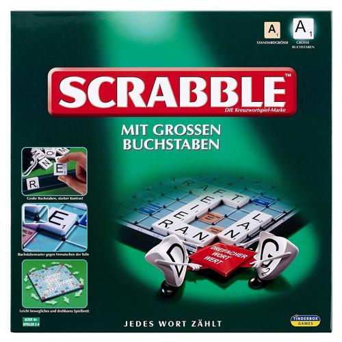 Piatnik - 55031 - Jeu De Plateau - Scrabble Avec De Grosses Lettres - Version Allemande