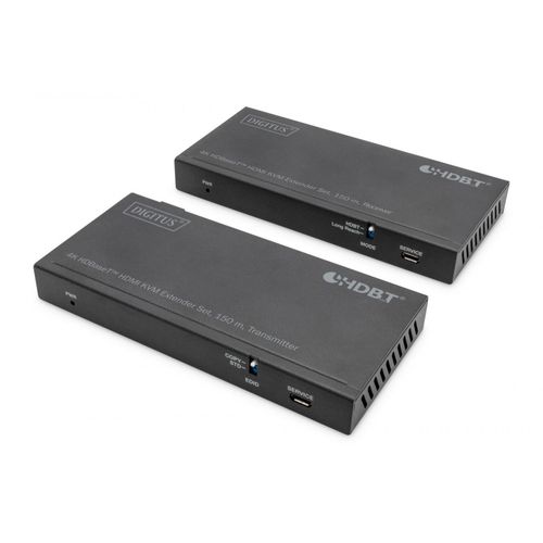 Digitus Kit D'extension Kvm Hdmi 4k Hdbaset?, 150 M