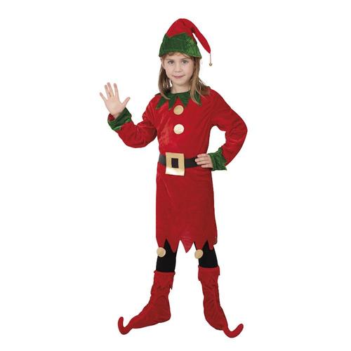 Déguisement Lutin Légende Conte De Noël Fille