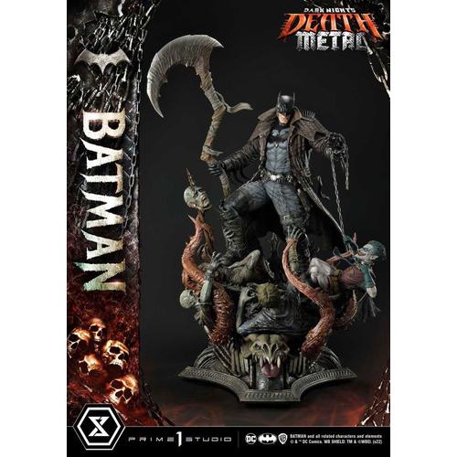 Dark Knights: Metal Statuette 1/3 Death Metal Batman 105 Cm