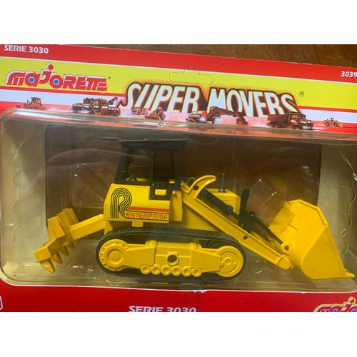 Bulldozer Majorette Série 3030 Super Movers 3039 Avec Boîte-Majorette