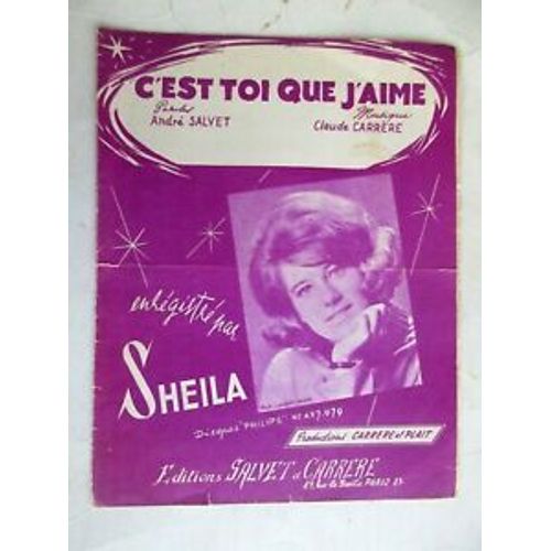 C'est Toi Que J'aime Sheila