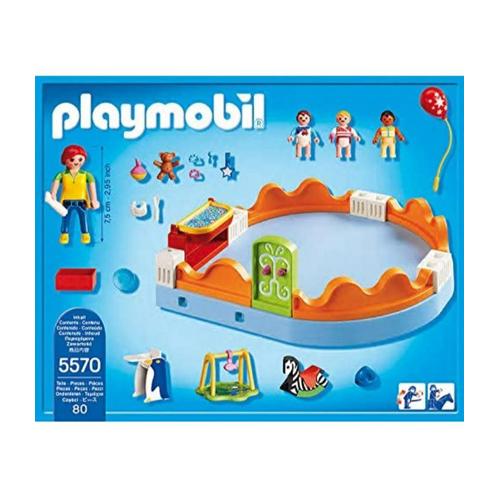 Playmobil City Life 5570 pas cher, Espace crèche avec bébés